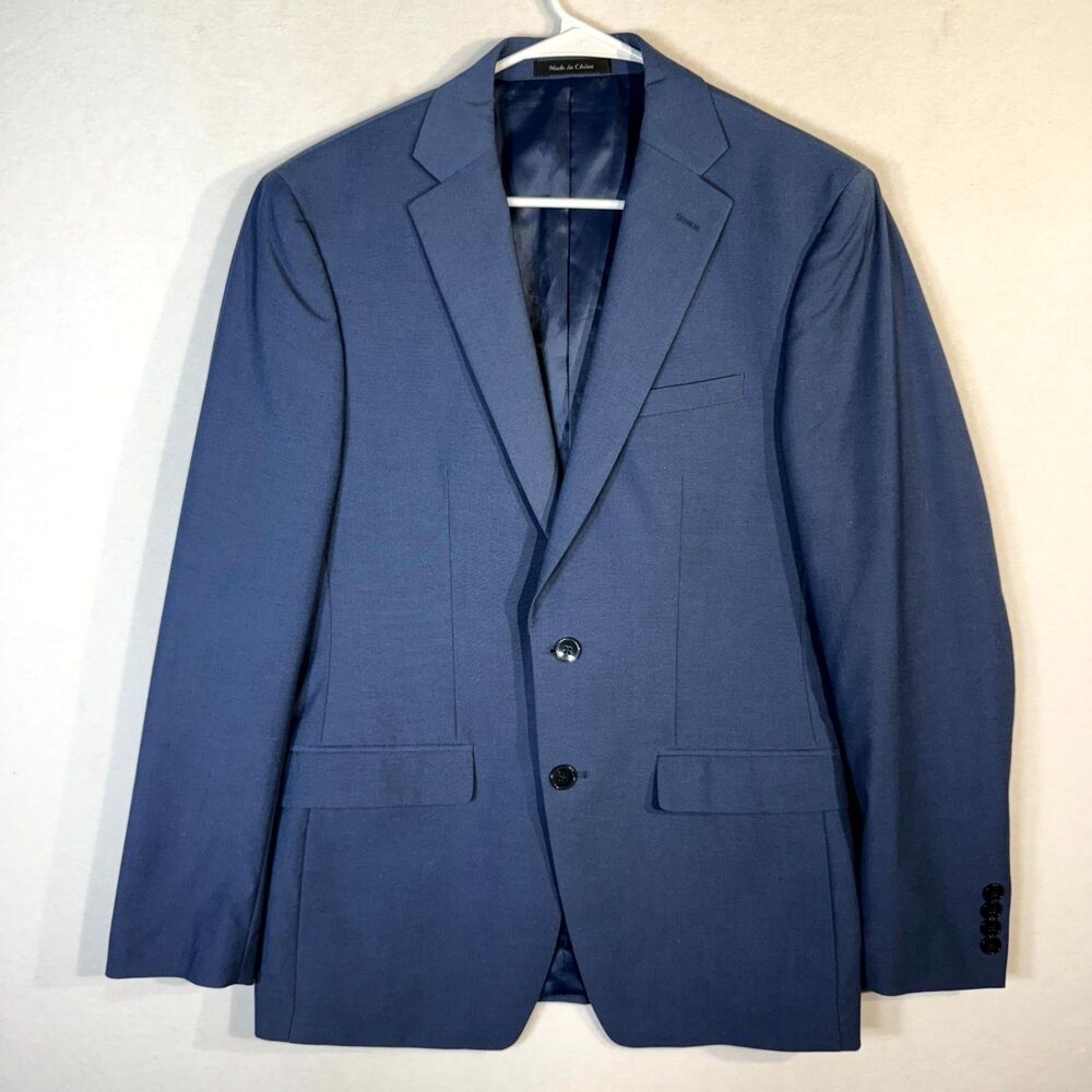 Calvin Klein Men's Blue Performance Blazer Size 40R